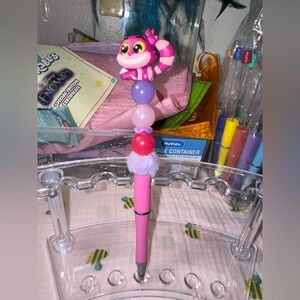Cheshire Cat Pink and Purple Kids Toy Pen